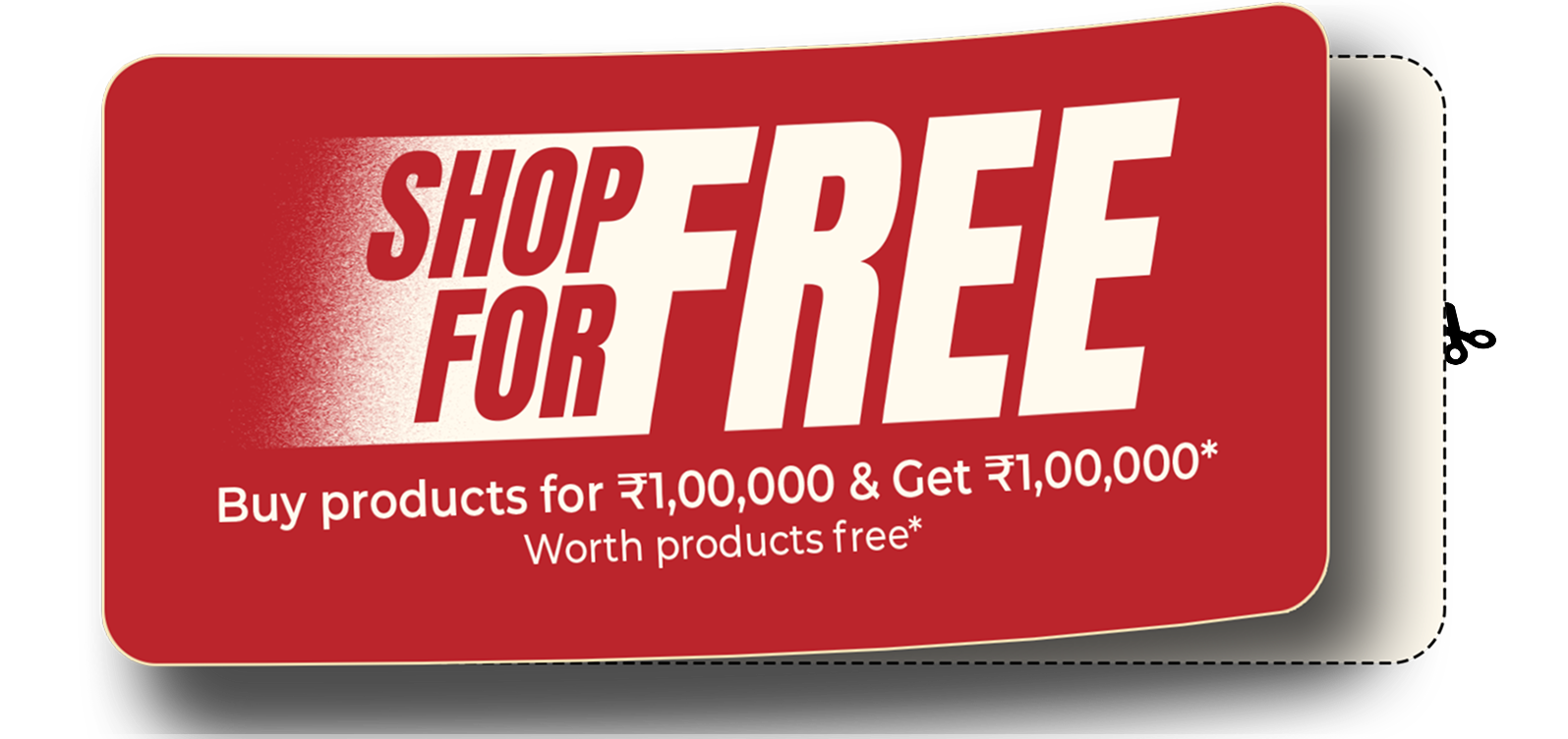 Luxury, on the house - Shop for free - Get Shop for Free. Hurry up Offer Ends Soon. *T&C Apply